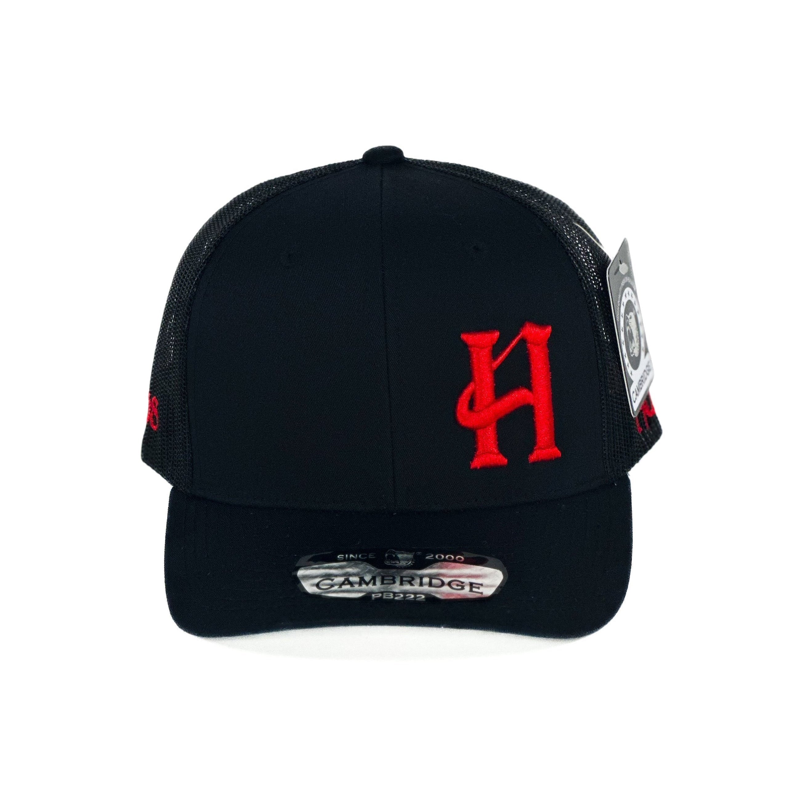 Red H cap