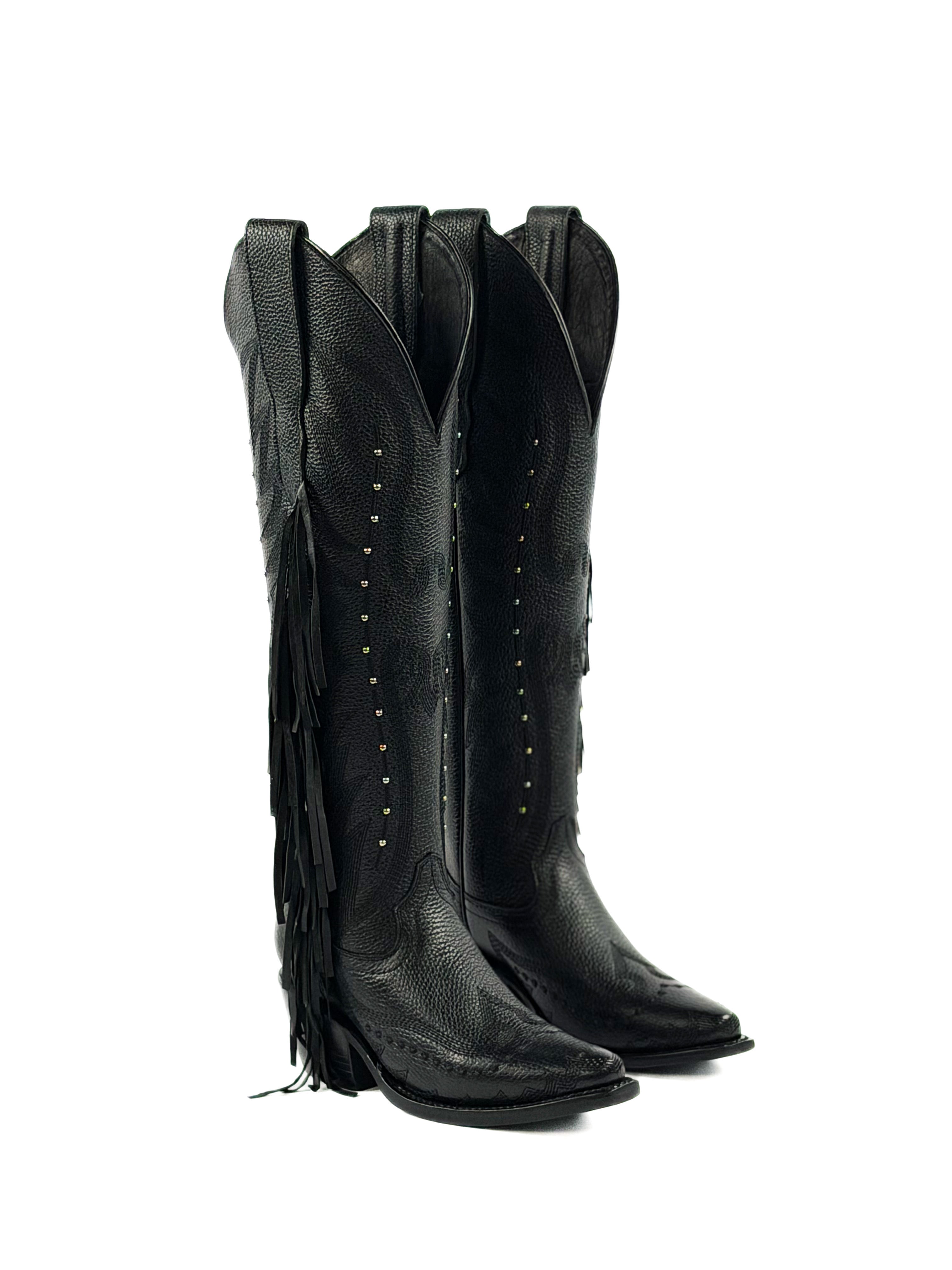 Regina Black Boots