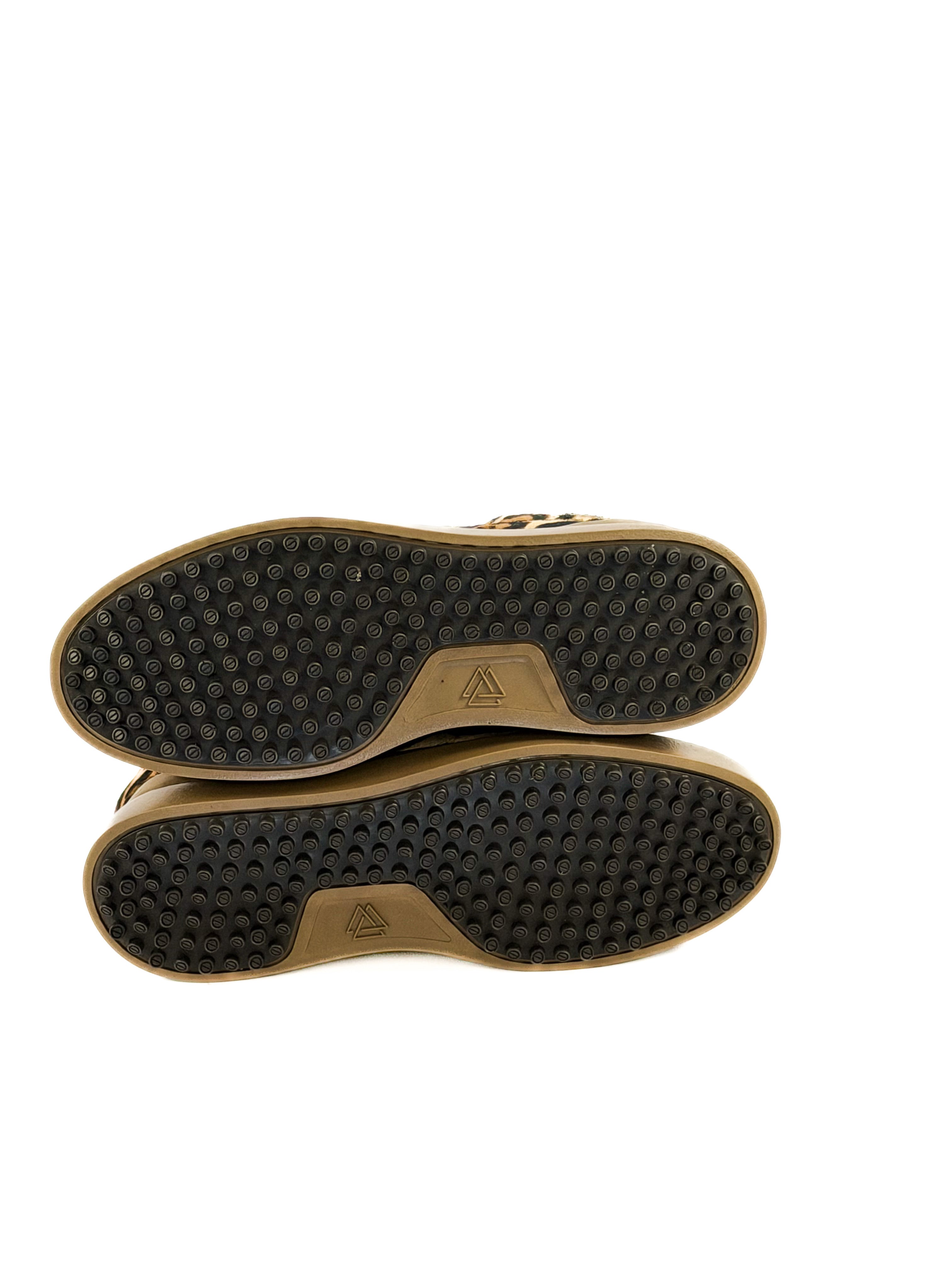 Italian Leopard Hide sneakers