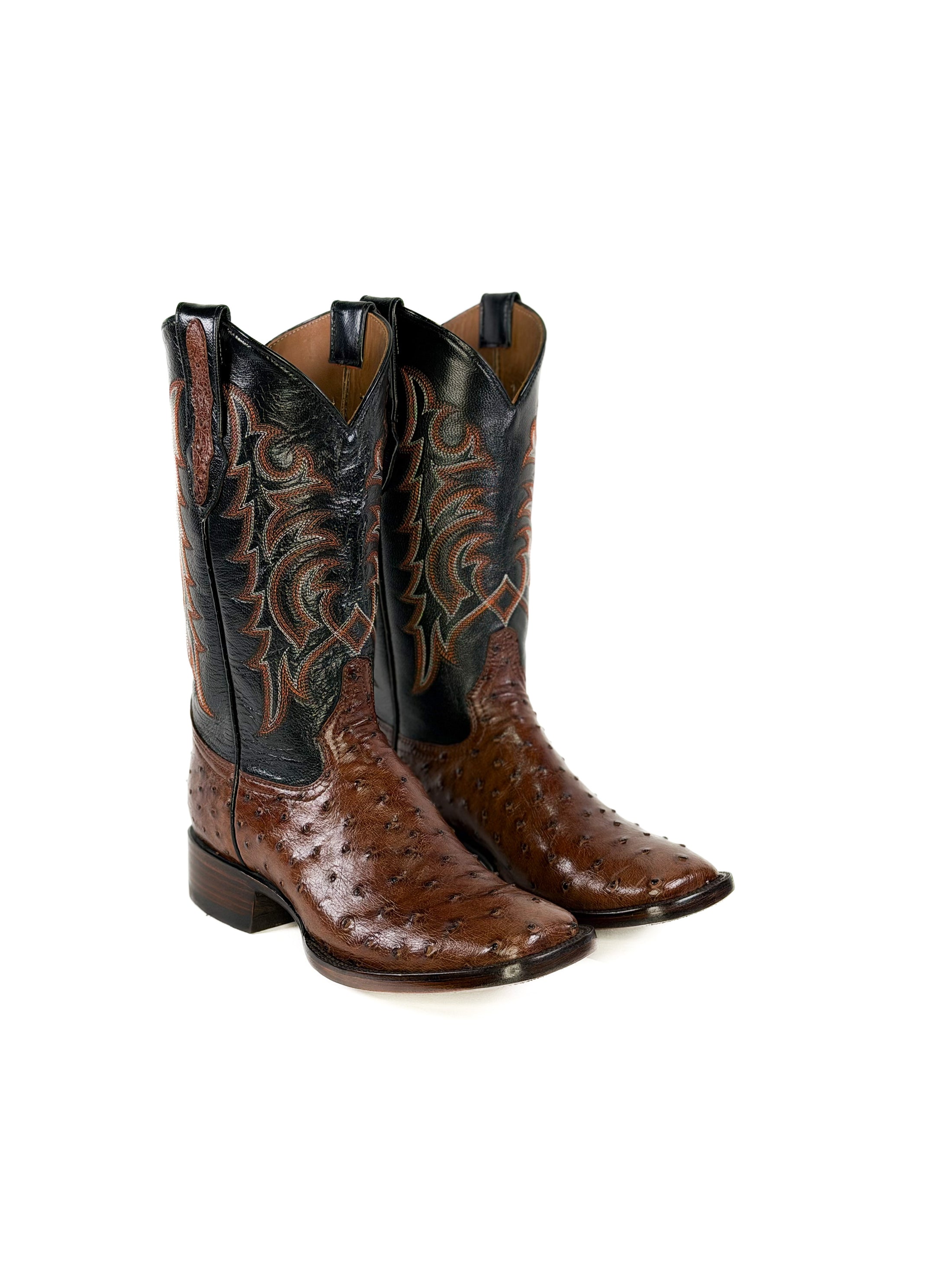 Bronco Ostrich boots