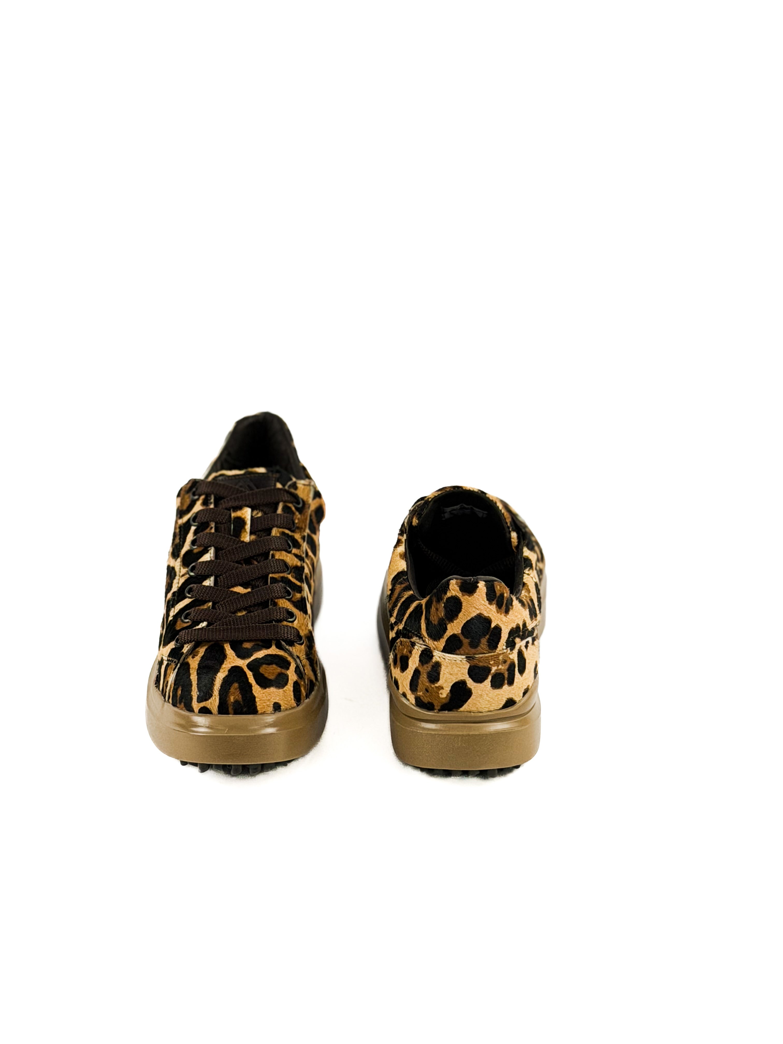 Italian Leopard Hide sneakers