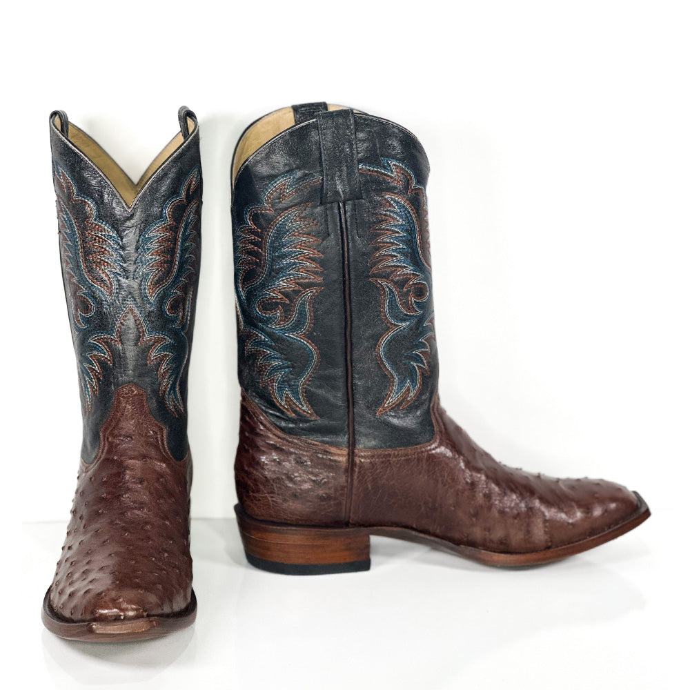 Amaru Ostrich Western Boot