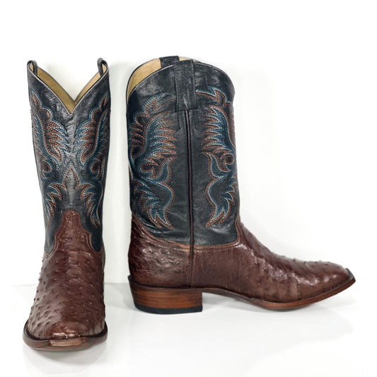 Amaru Ostrich Western Boot