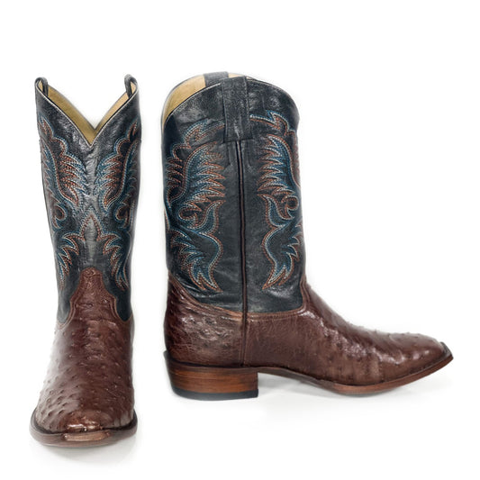 Amaru Ostrich Western Boot