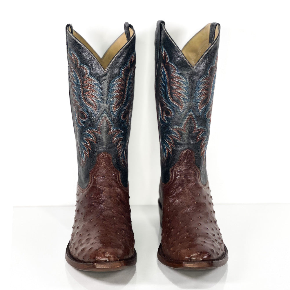 Amaru Ostrich Western Boot