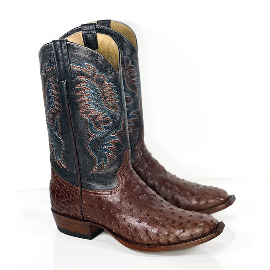 Amaru Ostrich Western Boot