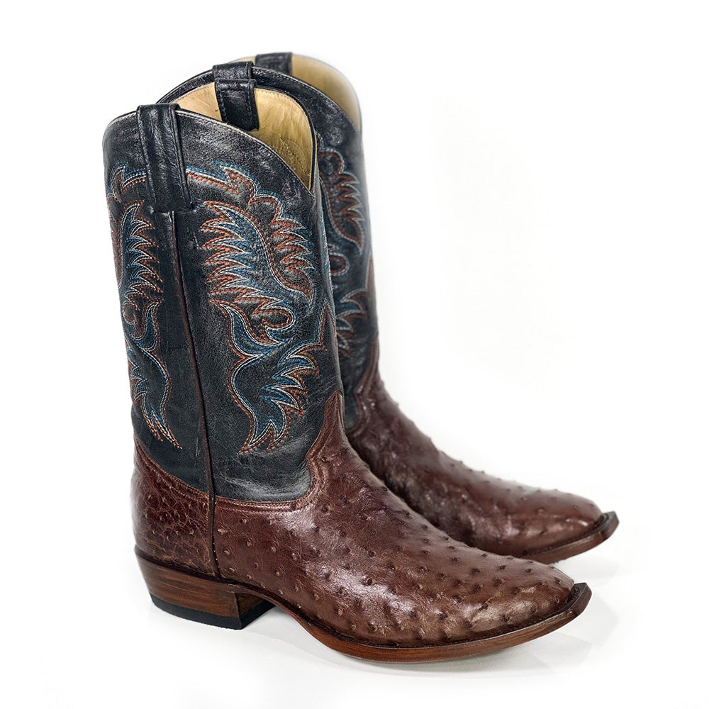 amaru ostrich boot posterior