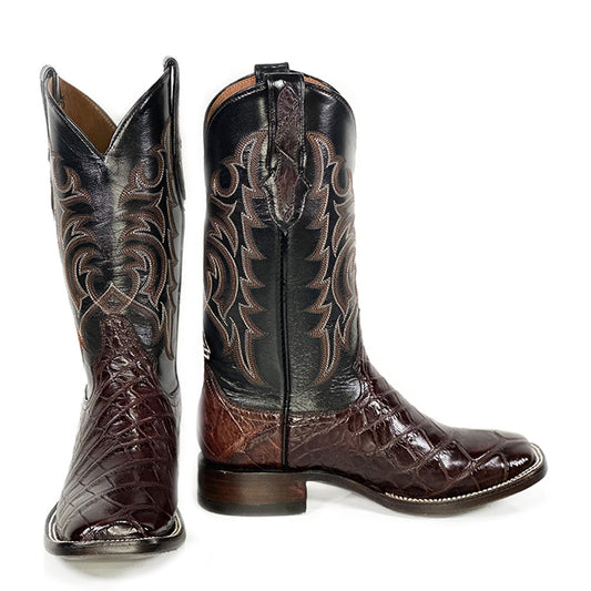 American Alligator Black Cherry Boot
