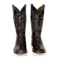 Cargar la imagen en la vista de la galería, American Alligator Black Cherry Boot
