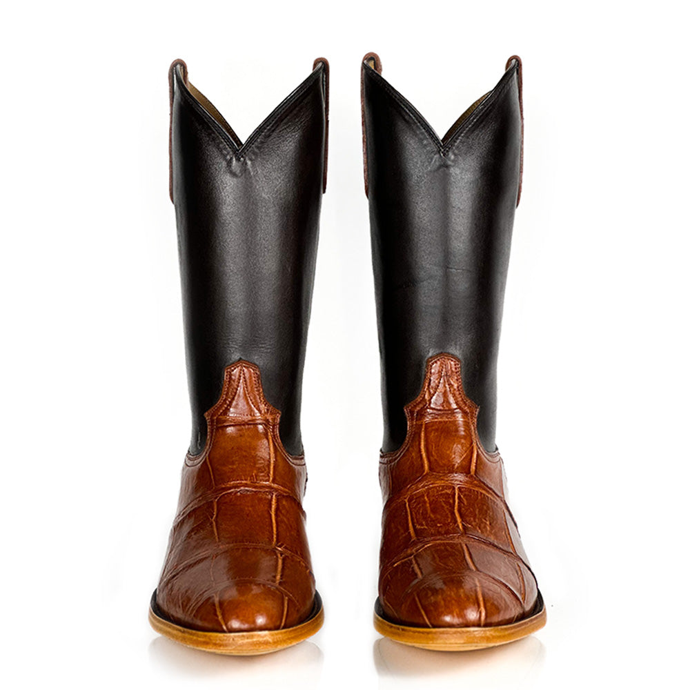 American Alligator Bronze Boot