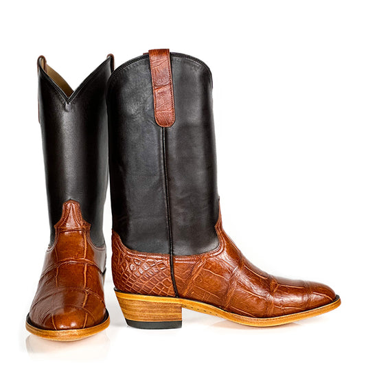 American Alligator Bronze Boot