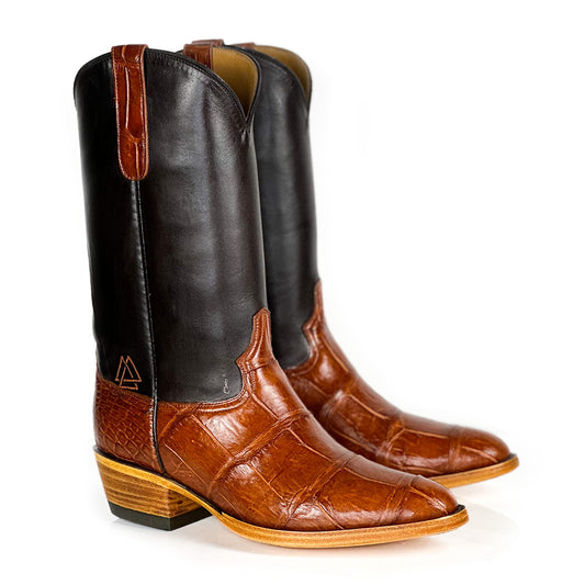 American Alligator Bronze Boot