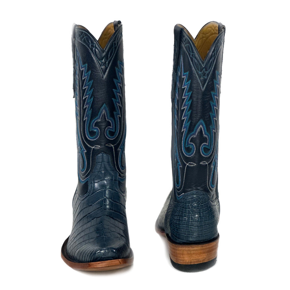 American Alligator Ferry Western Boots