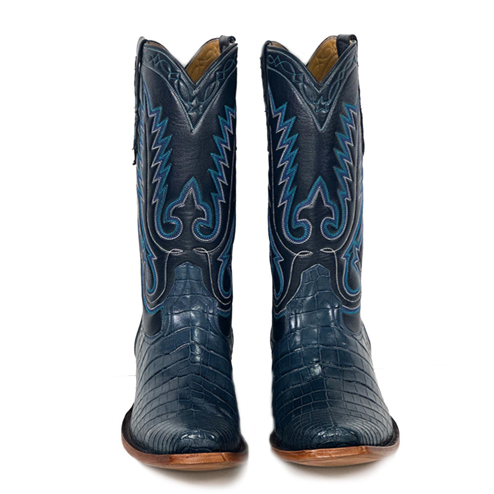 American Alligator Ferry Western Boots