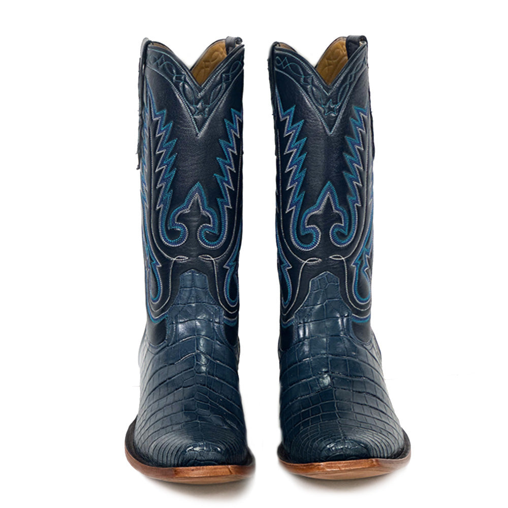 American Alligator Ferry Western Boots