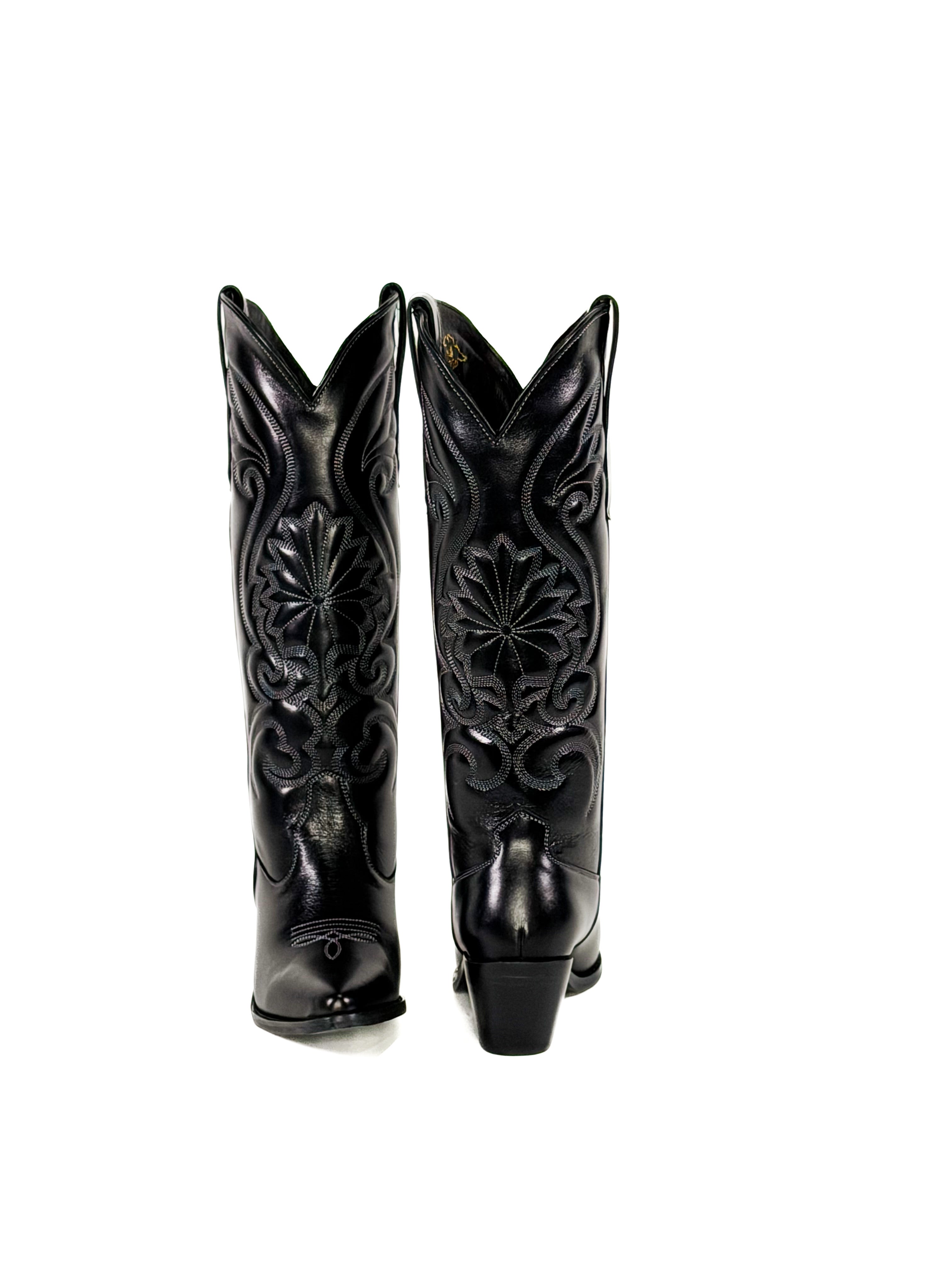 Onyx Flame Night Boots