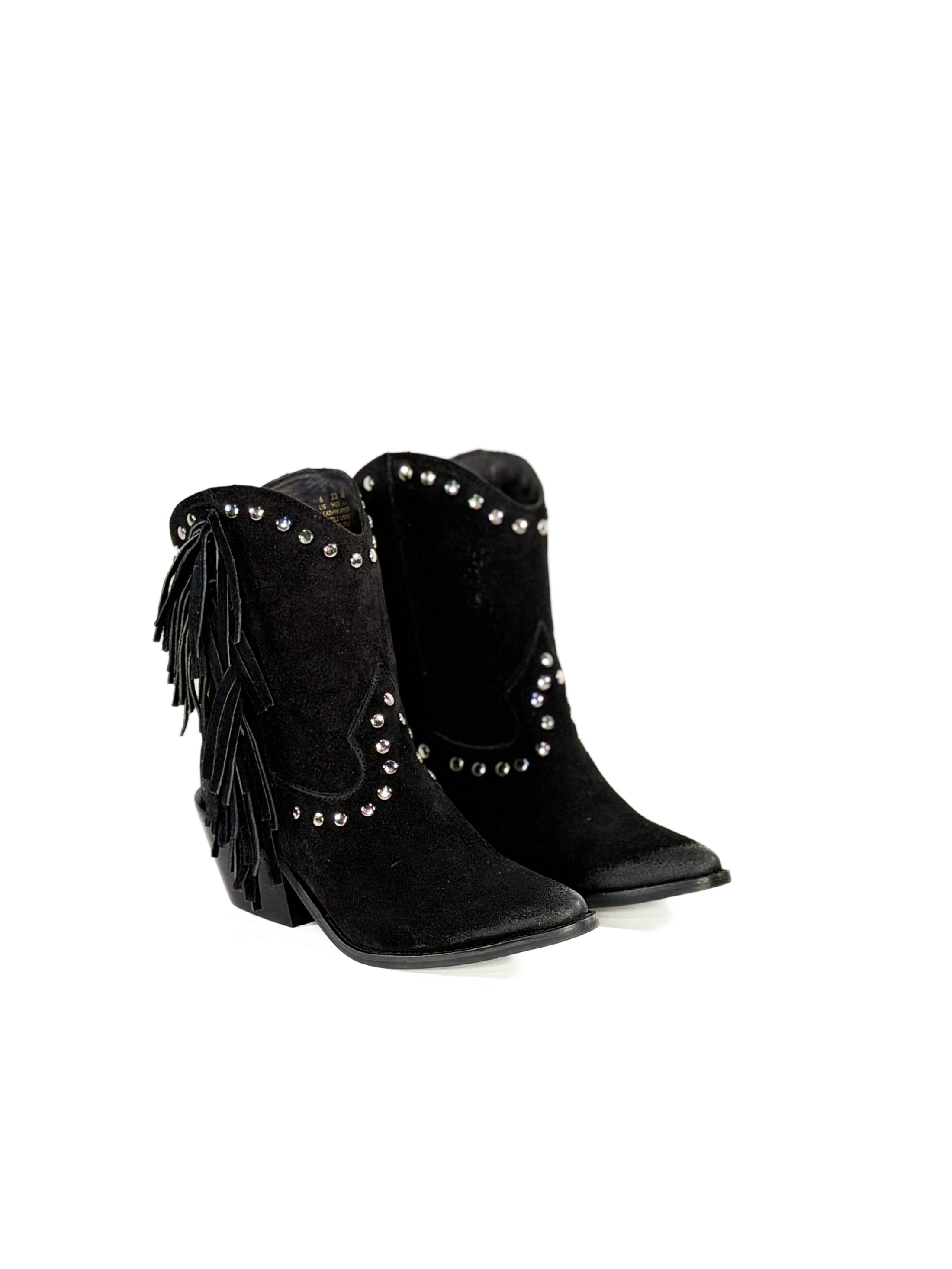 Midnight Ranch Ankle Booties