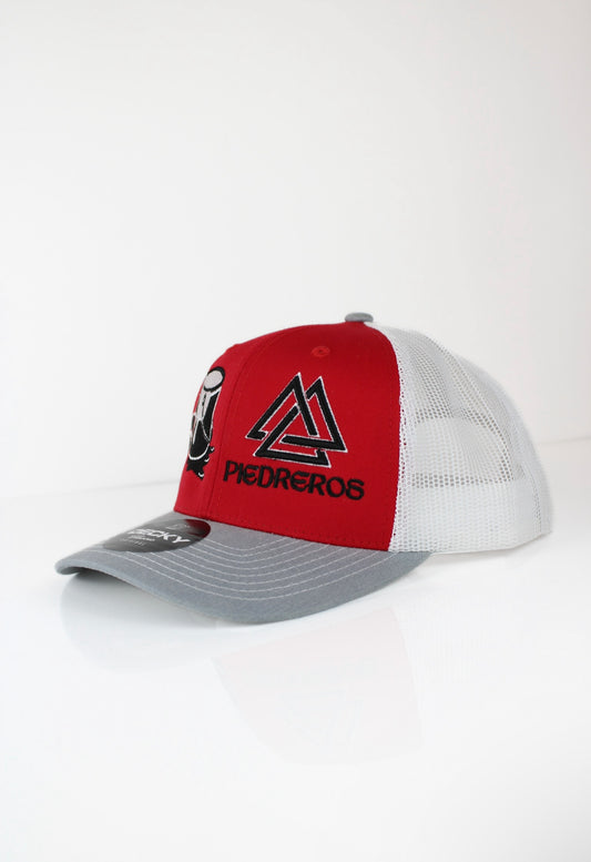 RED PAINT LOGO HAT