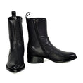 Load image into Gallery viewer, black star booties interior

