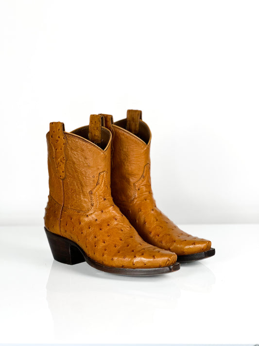 Women’s Ostrich Bootie - Lorax