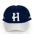 Load image into Gallery viewer, Capital H Logo Blue & white Cap
