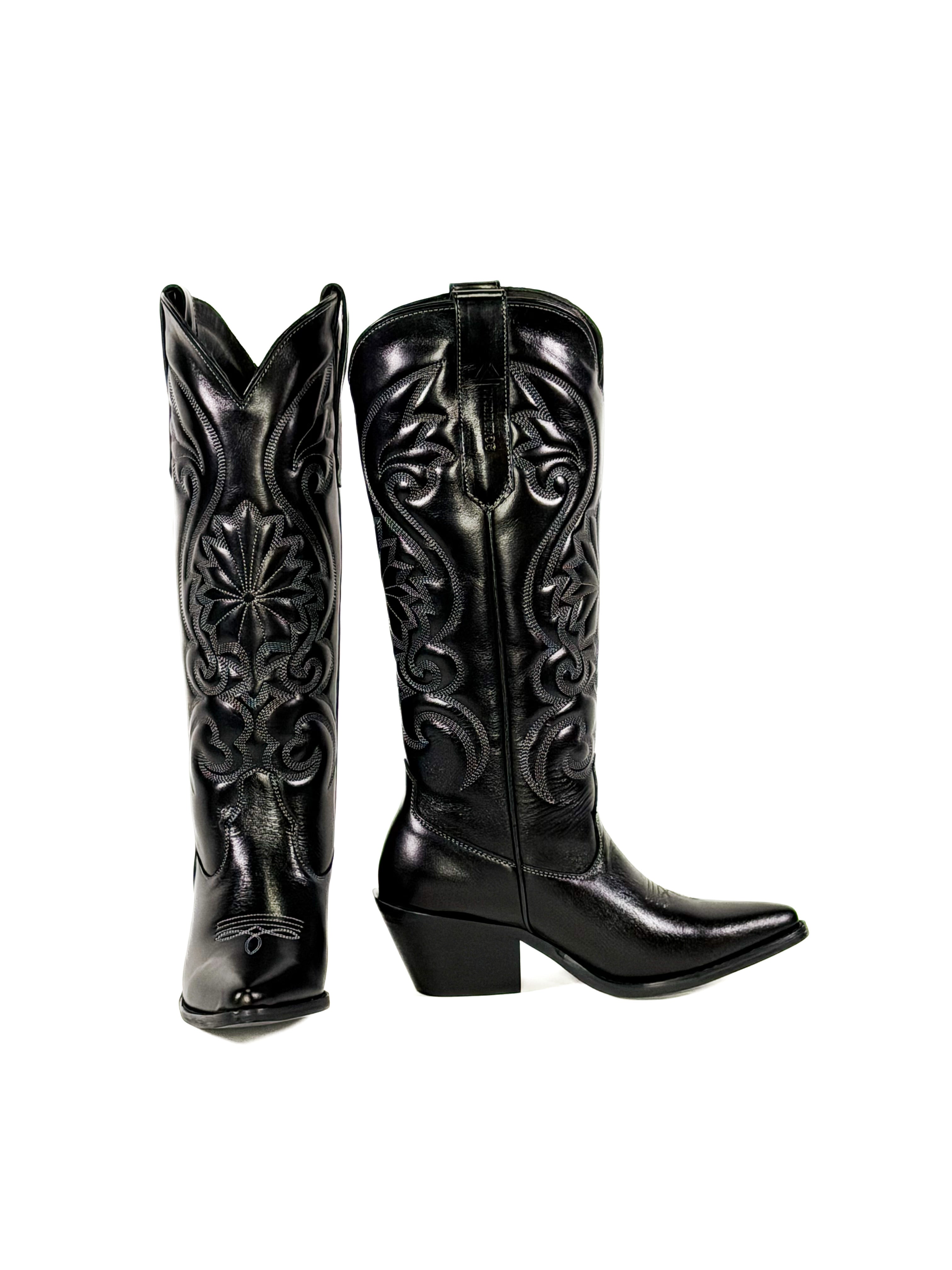 Onyx Flame Night Boots