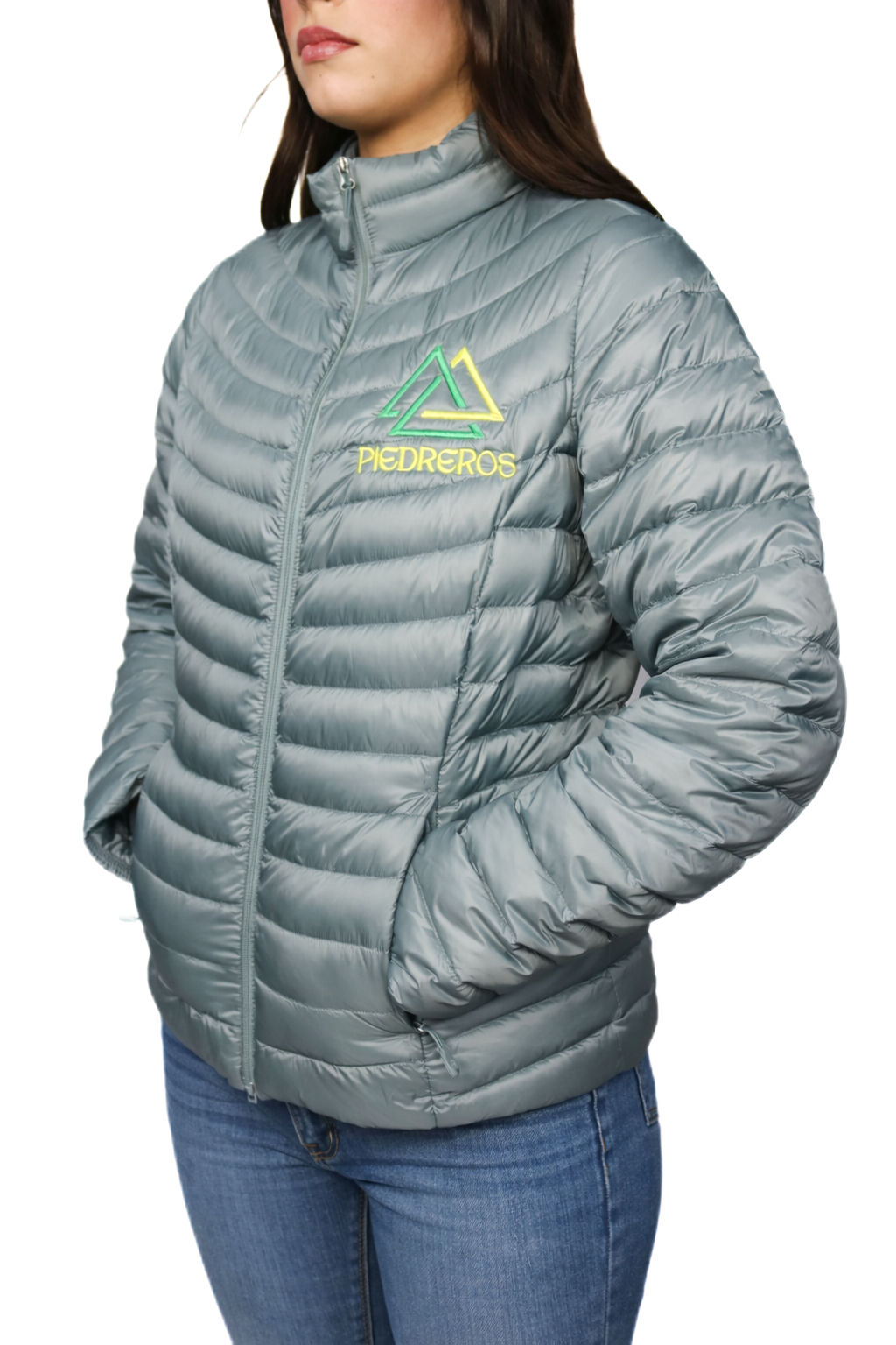 WOMEN'S PUFFER LOGO JACKET