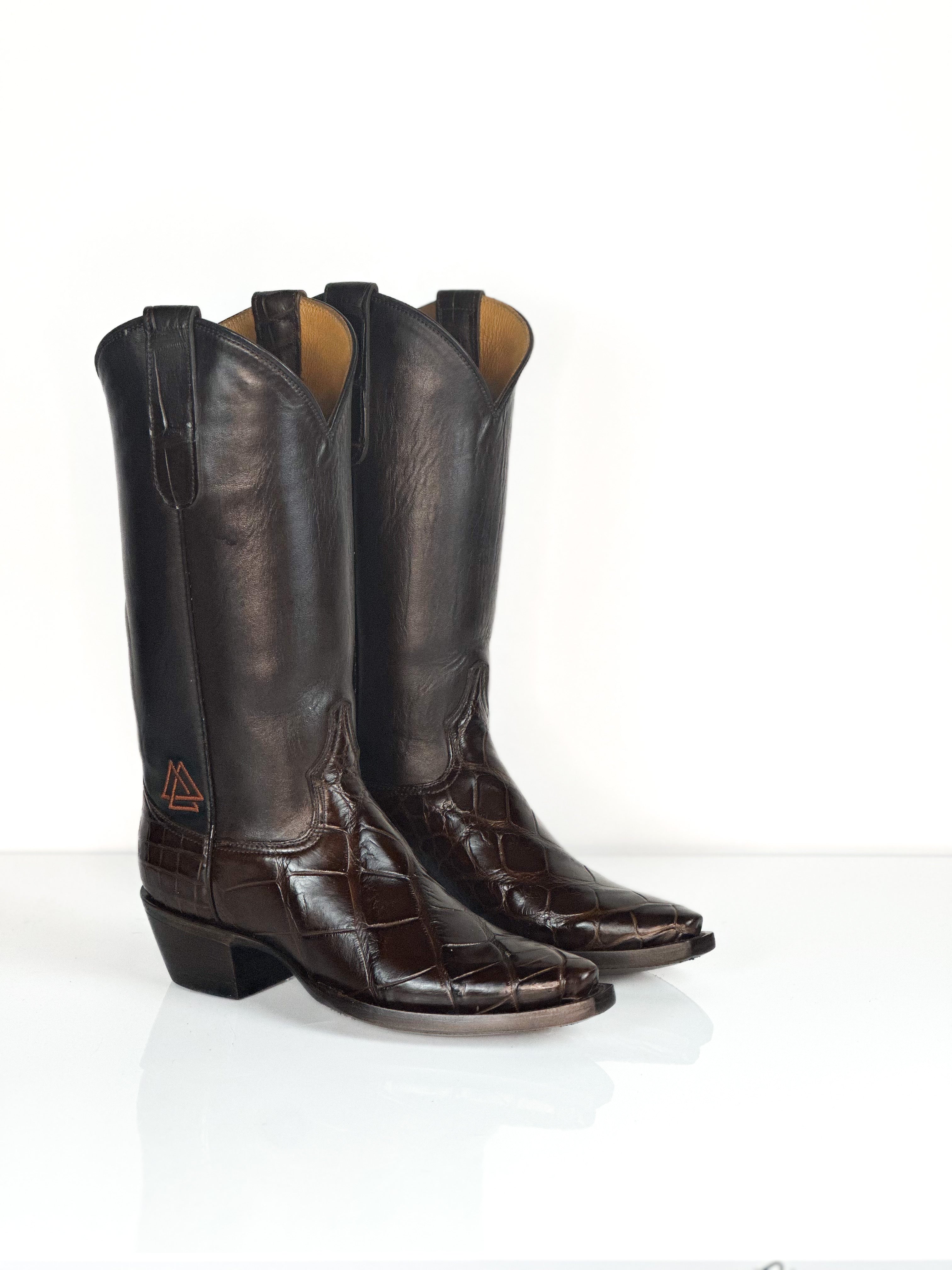 Choco Gator Boots