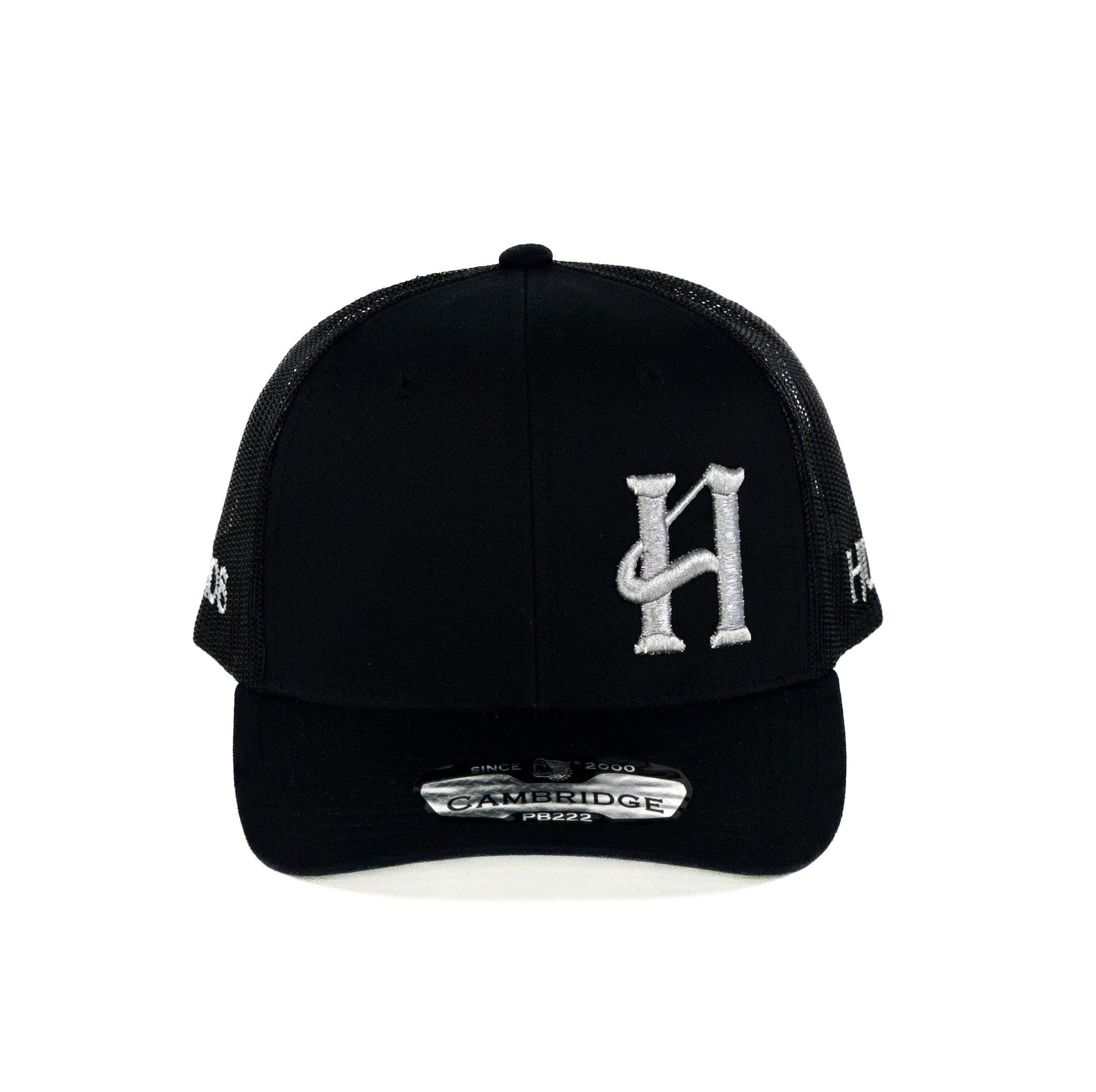 Grey H cap