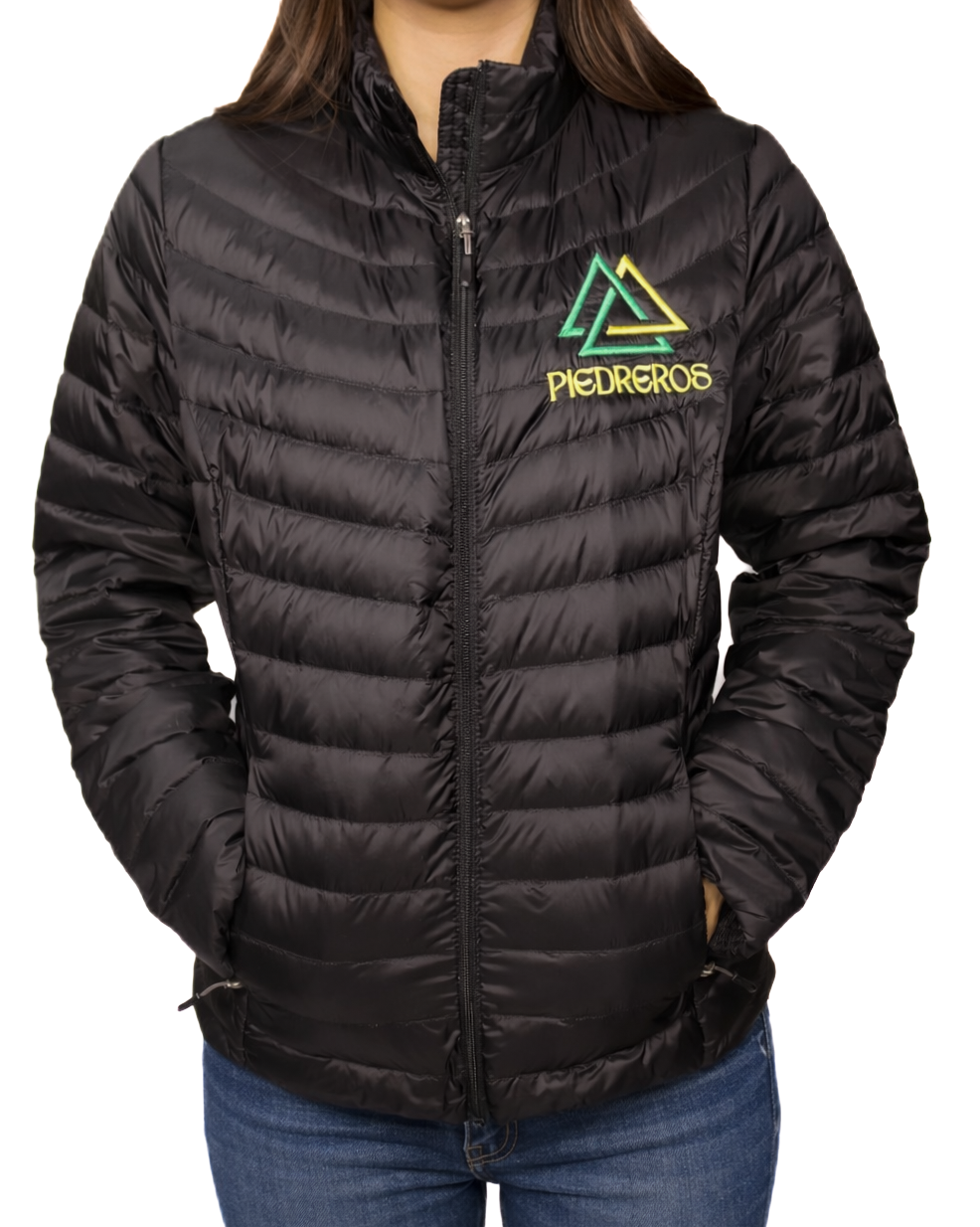 WOMEN'S PUFFER LOGO JACKET
