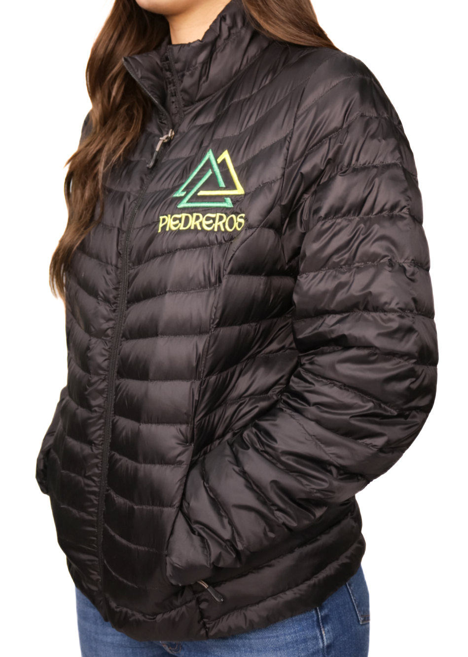 WOMEN'S PUFFER LOGO JACKET