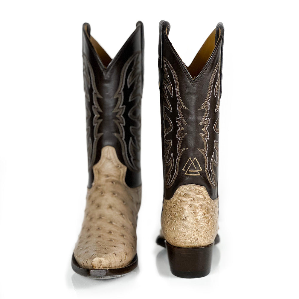 Gardenia Ostrich Boot