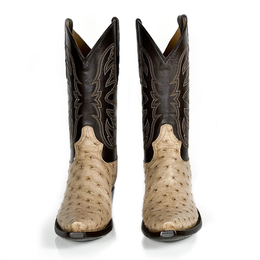 Gardenia Ostrich Boot