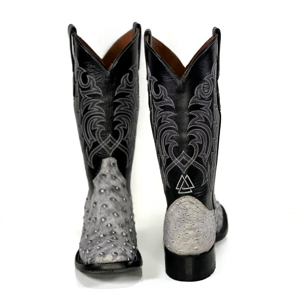 Gray Spur Detalles Bordados