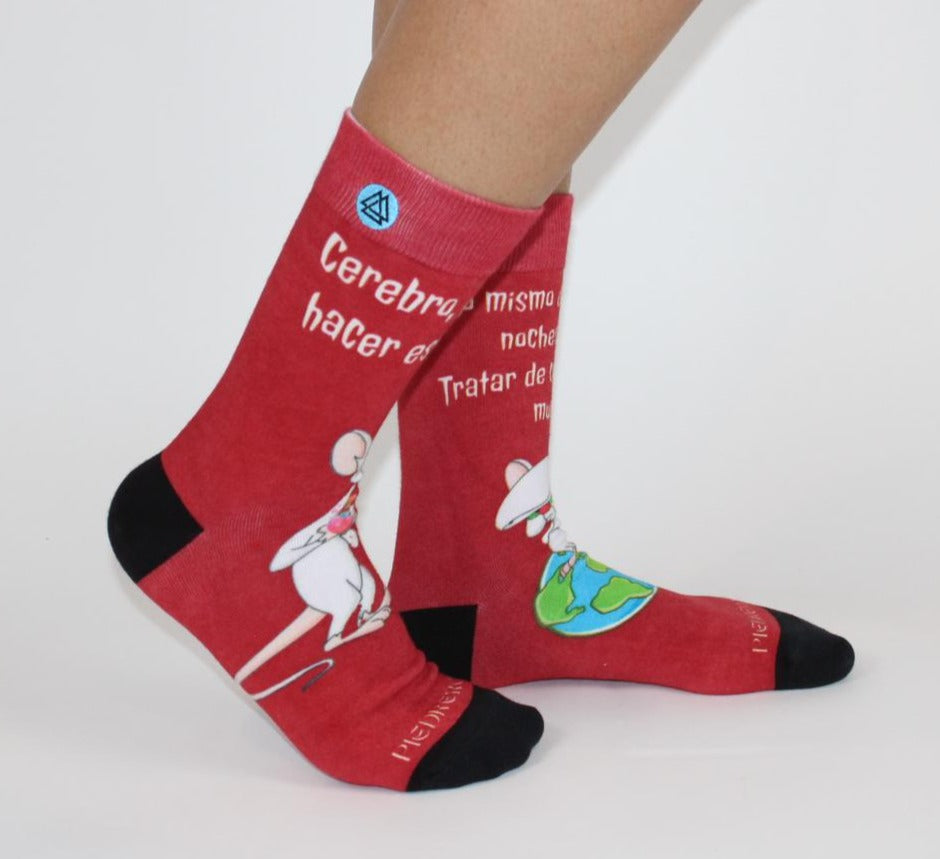 Pinky & Brain Socks