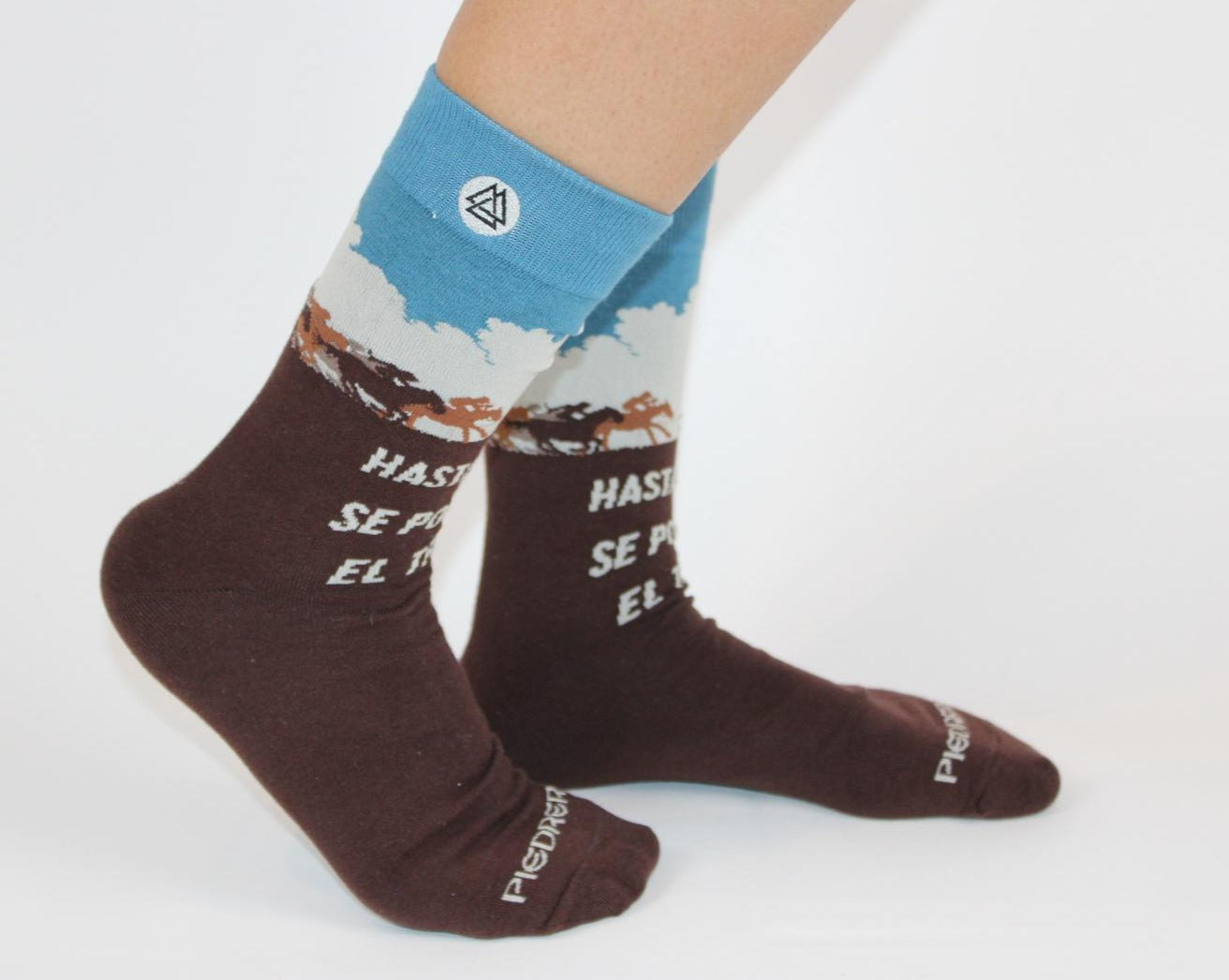 Piedreros Phrase Socks