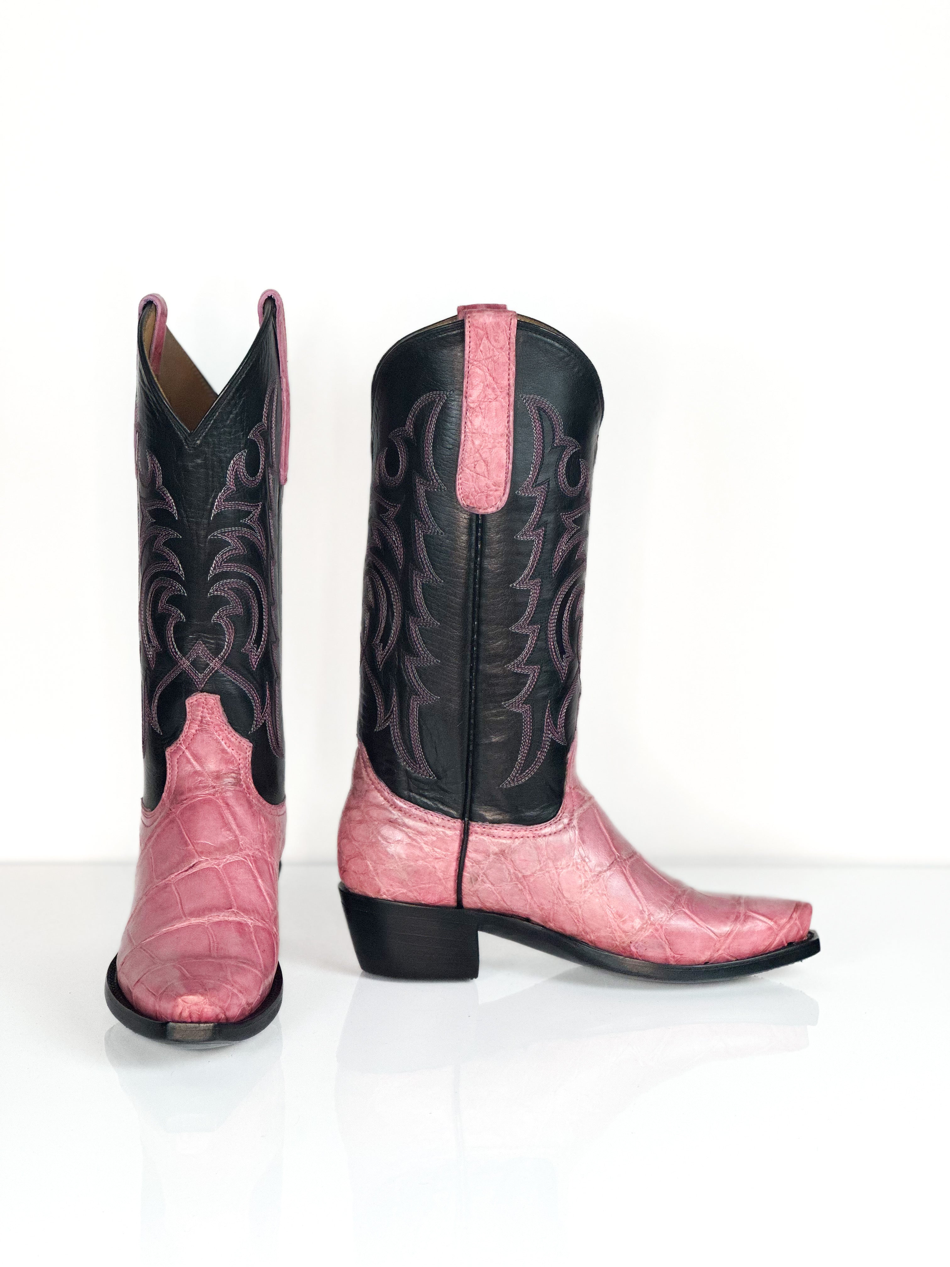 Bubble Pink Boots