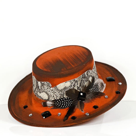 Orange Snake’s Hat