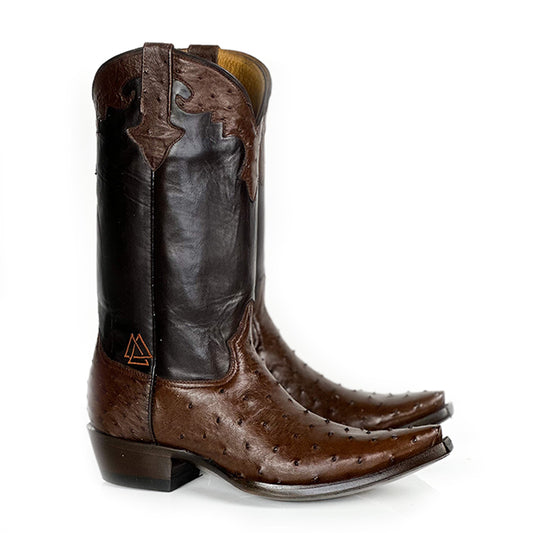 Ostrich Buck Beam Boot