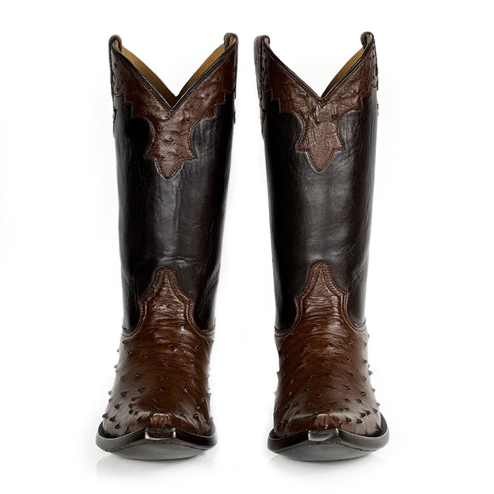 Ostrich Buck Beam Boot