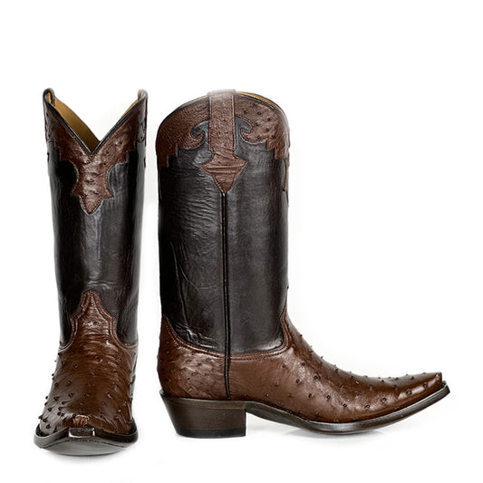 Ostrich Buck Beam Boot
