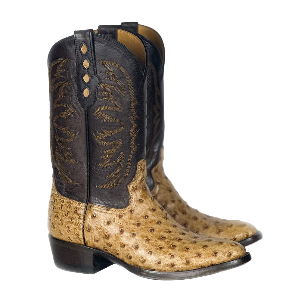 Ostrich- Scotch Boot