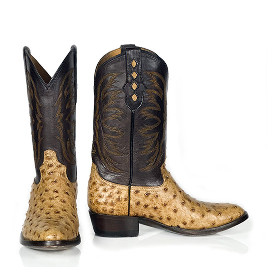 Ostrich Scotch Boot