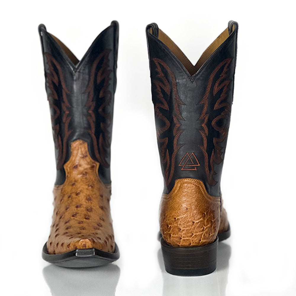 Ostrich Whiskey Boot
