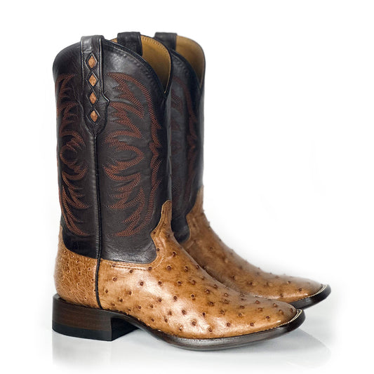 Ostrich Whiskey Boot