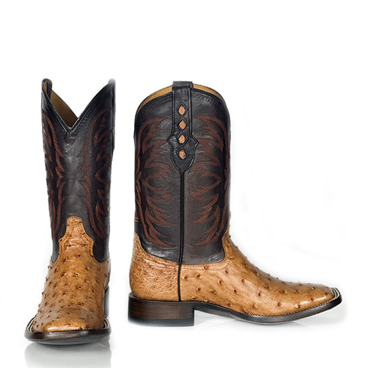Ostrich Whiskey Boot