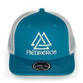 Load image into Gallery viewer, Piedreros Snapback Aqua Cap
