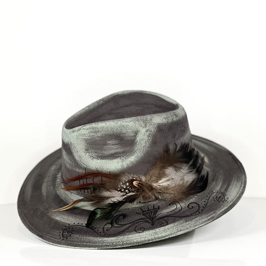 Pistachio Gray Hat