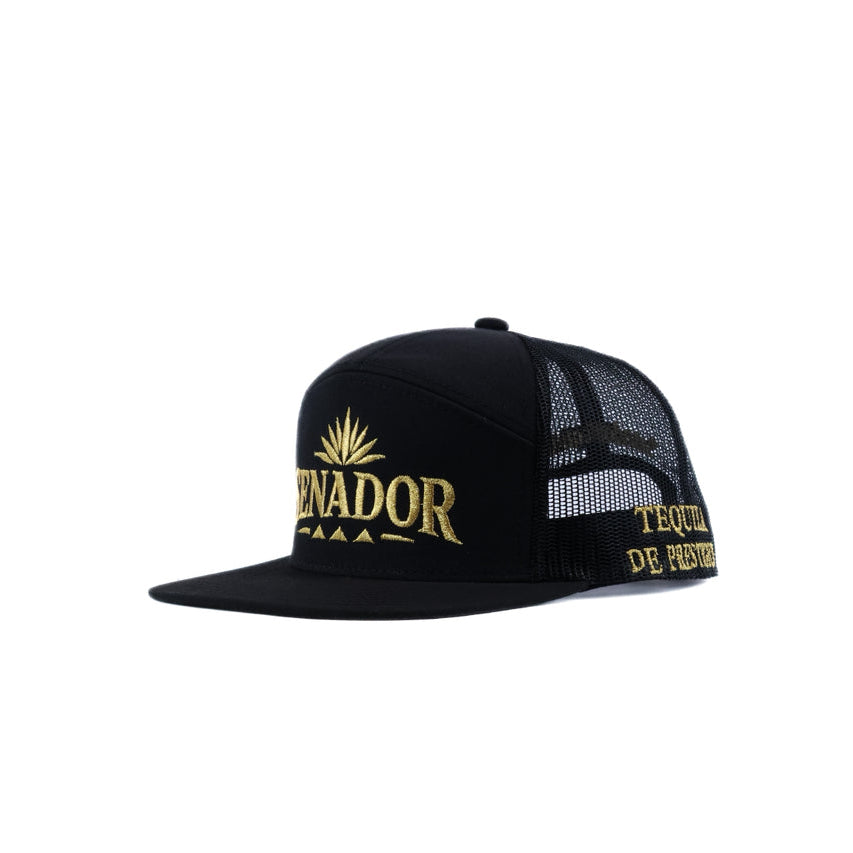 Black mesh Cap with tequila senador logo